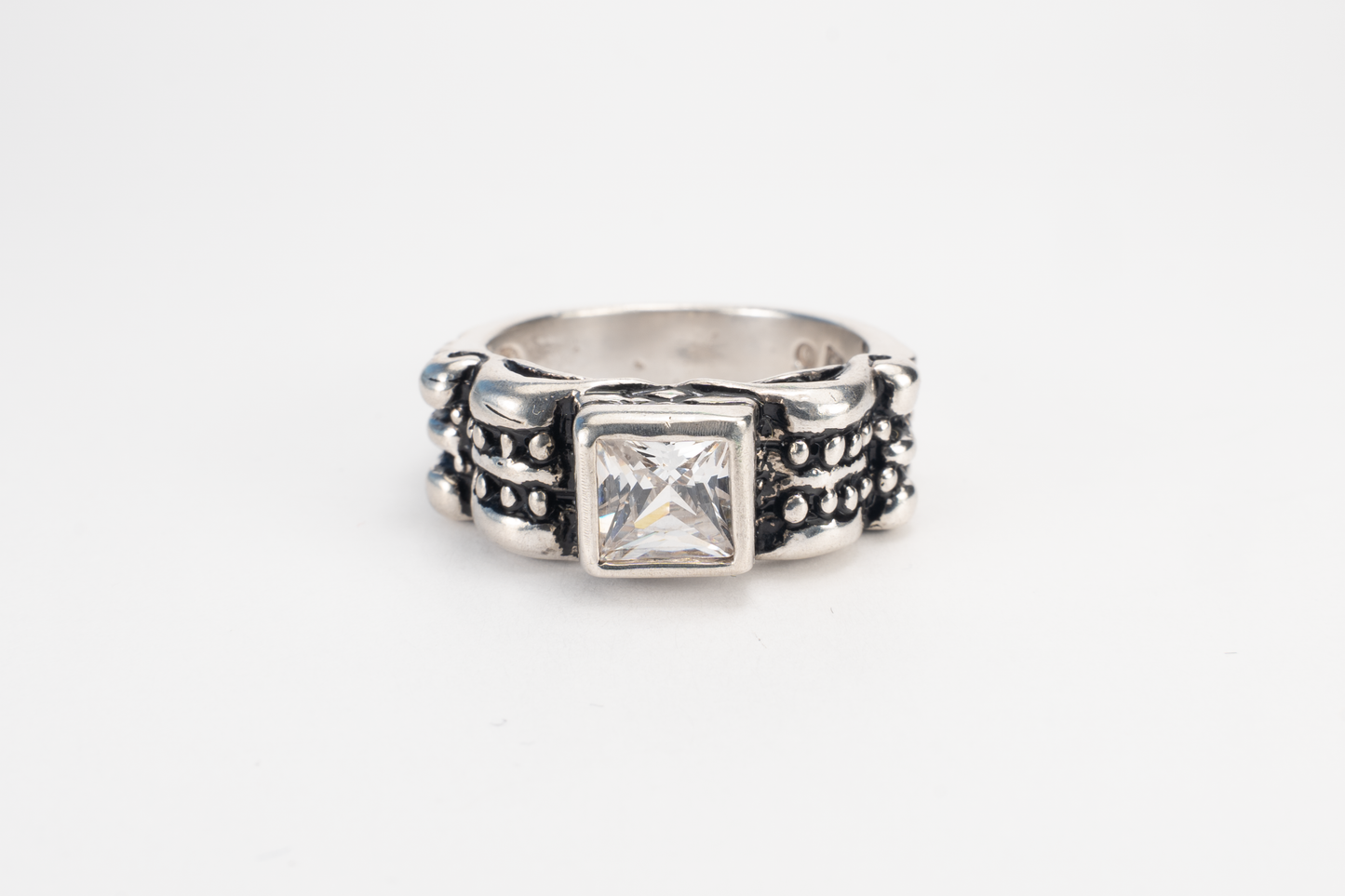 Engraved & Oxidized